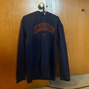 University of illinois Nike hoodie size medium mens